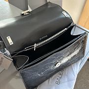 Balenciaga Hourglass Sliver Crossbody Bag Lisa Model 29cm - 3