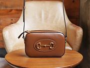 Gucci Mini Camera Brown Bag Monochrome 20*13*6cm - 1