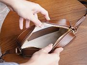 Gucci Mini Camera Brown Bag Monochrome 20*13*6cm - 3