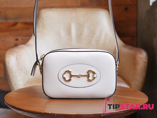 Gucci Mini Camera White Bag Monochrome 20*13*6cm - 1