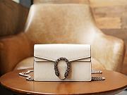 Gucci Dionysus Leather Mini Bag White 16.5*10*4cm  - 1