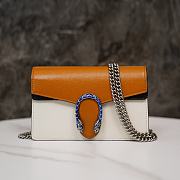 Gucci Dionysus Leather Mini Bag Burnt Orange 16.5*10*4cm - 1