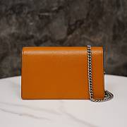 Gucci Dionysus Leather Mini Bag Burnt Orange 16.5*10*4cm - 2