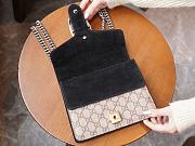 Gucci Dionysus Canvas Shoulder Bag Black 20*15.5*5cm  - 3