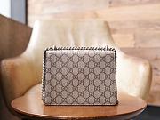 Gucci Dionysus Canvas Shoulder Bag Black 20*15.5*5cm  - 2