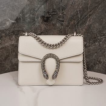 Gucci Dionysus Mini White Bag 20*15.5*5cm