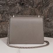 Gucci Dionysus Mini Grey Bag 20*15.5*5cm - 3