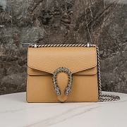 Gucci Dionysus Mini Brown Bag 20*15.5*5cm - 1