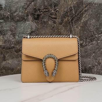 Gucci Dionysus Mini Brown Bag 20*15.5*5cm