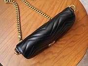 GG Marmont Chain Mini Bag Black 20*15*4cm - 2