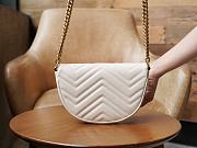 GG Marmont Chain Mini Bag White 20*15*4cm - 2