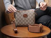 GG Double G Messenger Bag Monogram 16*13.5*3.5cm - 1