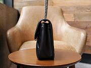 GG Deco Small Shoulder Bag Black 19.5*25*8cm - 6