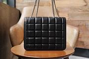 GG Deco Small Shoulder Bag Black 19.5*25*8cm - 5