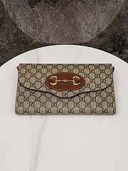 GG Envelope and Chain Brown 26*16*4cm  - 2