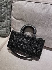 Dior Lady D-Joy Frosted Diamond Black 26cm - 1