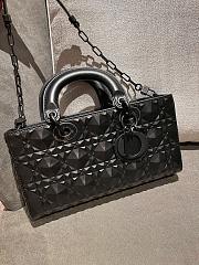 Dior Lady D-Joy Frosted Diamond Black 26cm - 3