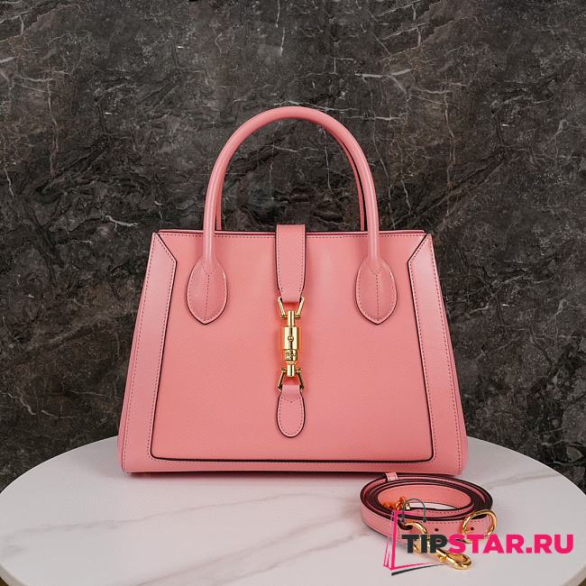 Gucci Jackie Pink Bag 30*24*12cm - 1