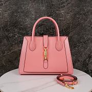 Gucci Jackie Pink Bag 30*24*12cm - 1