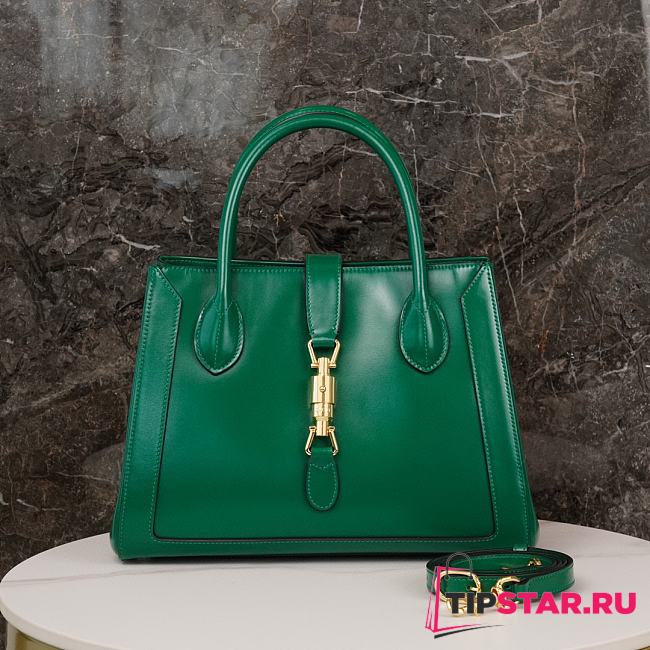 Gucci Jackie Green Bag 30*24*12cm - 1