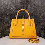 Gucci Jackie Yellow Bag 30*24*12cm - 1