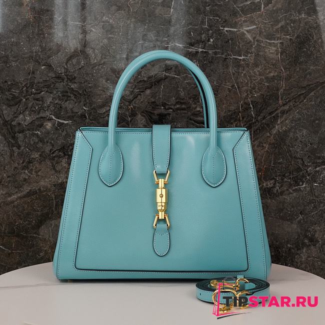 Gucci Jackie Blue Bag 30*24*12cm - 1