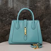 Gucci Jackie Blue Bag 30*24*12cm - 1