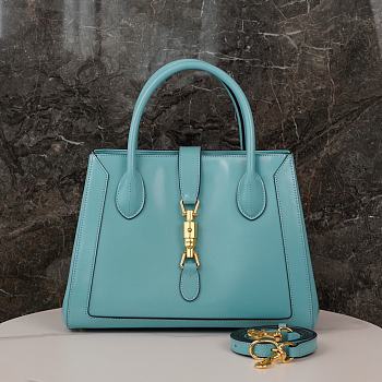 Gucci Jackie Blue Bag 30*24*12cm