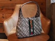 Gucci & Balenciaga The Hacker Project Small Gucci Jackie 1961 Beige 28*19*4.5cm - 2