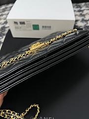 CHANEL Chain Clutch Black Bag 19CM - 2