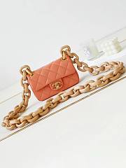 Chanel Mini Flap Métiers d’art Light Orange Bags 18cm - 1