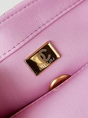 Chanel Mini Flap Métiers d'art Pink Bags 18cm - 4