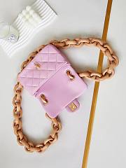 Chanel Mini Flap Métiers d'art Pink Bags 18cm - 2