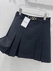 Valentino Hepburn Style Retro Pleated Short Skirt  - 6