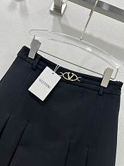 Valentino Hepburn Style Retro Pleated Short Skirt  - 2