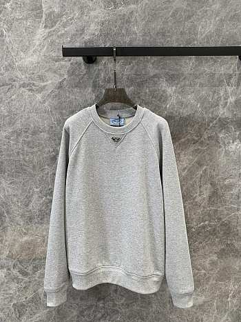 Prada Round Neck Long-sleeved Sweatshirt 