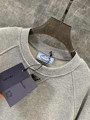 Prada Round Neck Long-sleeved Sweatshirt  - 5