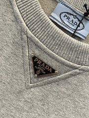 Prada Round Neck Long-sleeved Sweatshirt  - 2