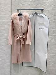 Max Mara Double-faced Cashmere Light Pink Coat - 1