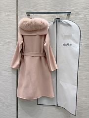 Max Mara Double-faced Cashmere Light Pink Coat - 3