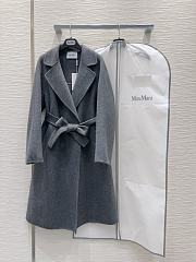 Maxmara Double-faced cashmere grey coat - 1