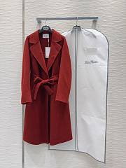 Maxmara Double-faced cashmere red coat - 1