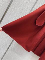 Maxmara Double-faced cashmere red coat - 2