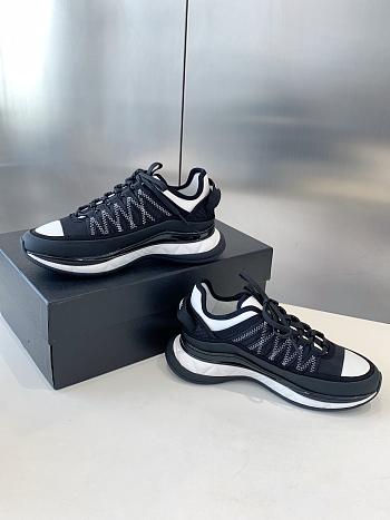 Chanel 24ss black classic casual sports shoes