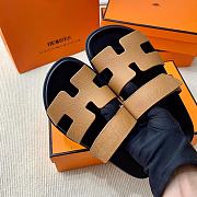 Hermes Brown Erjiu Shoes - 5