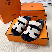 Hermes Grey Erjiu Shoes - 4