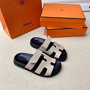 Hermes Grey Erjiu Shoes - 3