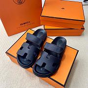 Hermes Black Erjiu Shoes - 1