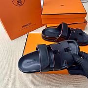 Hermes Black Erjiu Shoes - 6