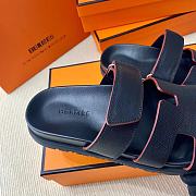 Hermes Black Erjiu Shoes - 2